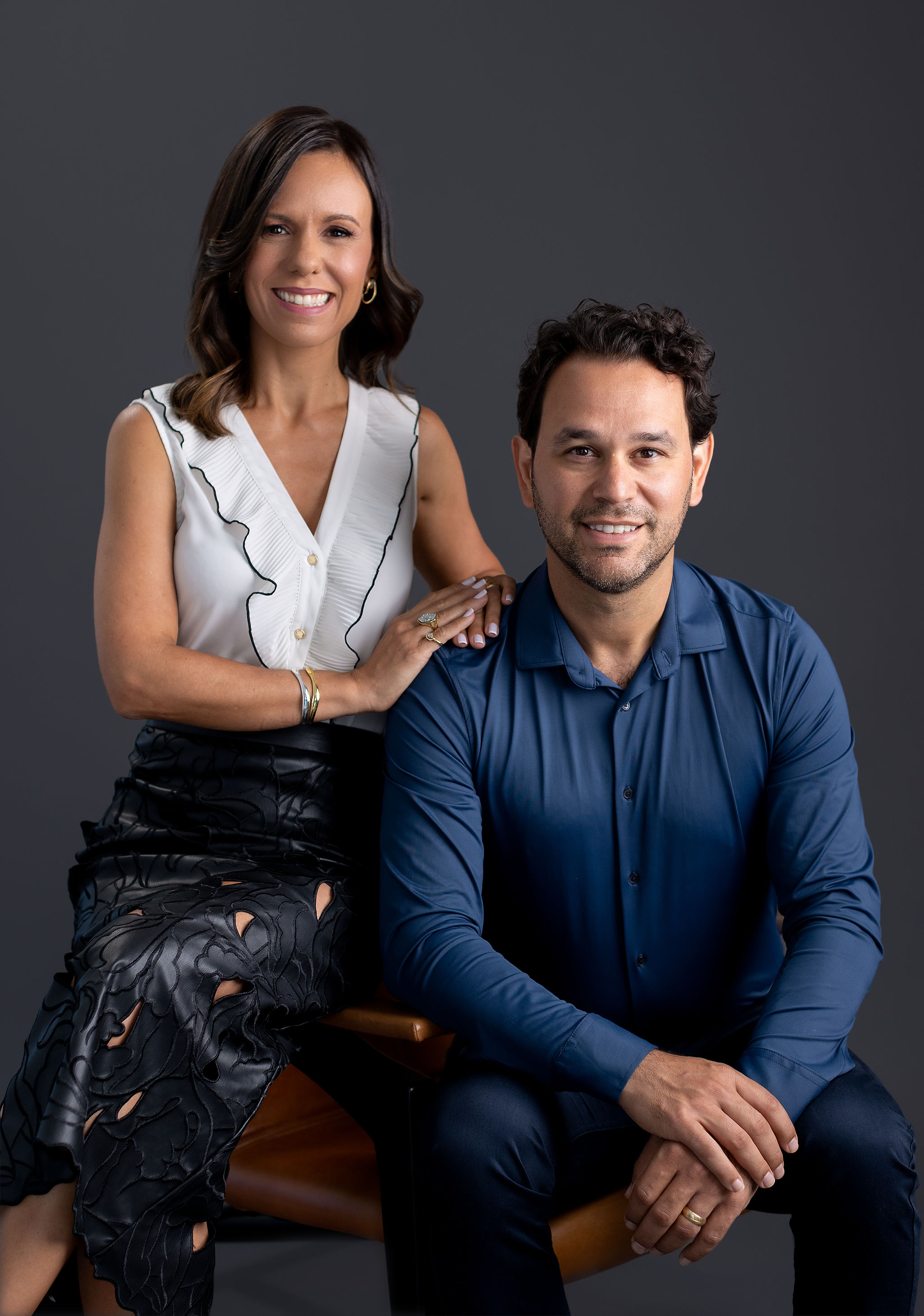 Dra. Lygia Morassi e Dr. Paulo Cardoso, especialistas da Clínica Luz da Vida
